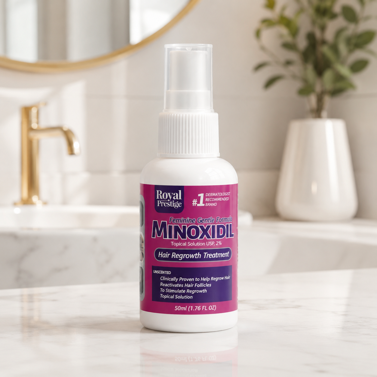 Minoxidil 2% - Cabello Más Denso Importado